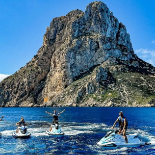 Excursión en Moto de Agua Sin Licencia para una o dos personas (Sant Antoni de Portmany, Ibiza)