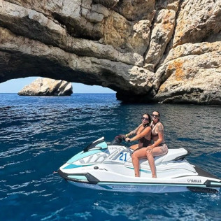 Excursión en Moto de Agua Sin Licencia para una o dos personas (Sant Antoni de Portmany, Ibiza)