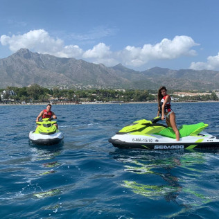 Alquiler de Moto de Agua Biplaza (Marbella, Málaga)