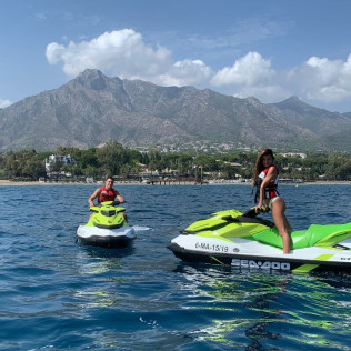 Alquiler de Moto de Agua Biplaza (Marbella, Málaga)