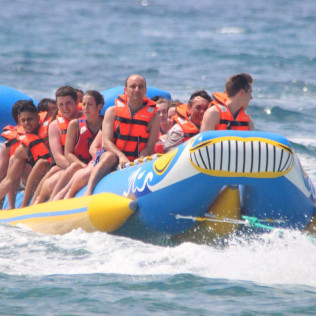 BANANA BOAT (BUS SKI) para dos (Salou o Cambrils, Tarragona)