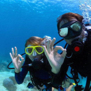 Bautizo de Buceo en la Reserva Marina de Menorca (Es Mercadal, Menorca)
