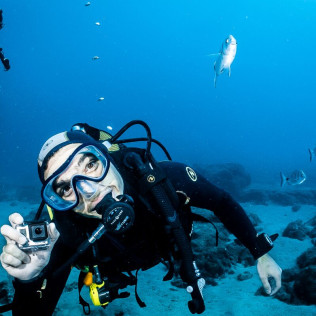Bautismo de Buceo para dos (Lanzarote)