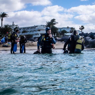 Bautismo de Buceo para dos (Lanzarote)
