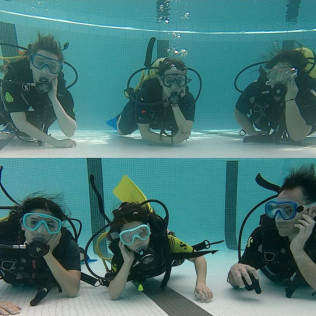 Bautismo de Buceo en Piscina con Fotos y Vídeo para dos (Madrid)