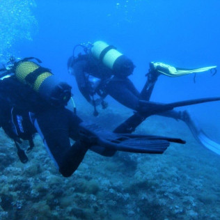 Bautizo de buceo en el mar con instructor personal (Mataró, Barcelona)