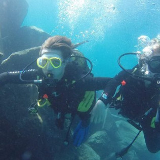 Bautismo de Buceo para dos (Playa de Las Vistas, Tenerife)