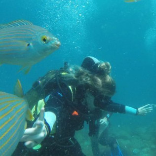 Bautismo de Buceo para dos (Playa de Las Vistas, Tenerife)