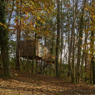 Escapada con Jacuzzi en Cabañitas del Bosque: Cabanas do Barranco (Outes, A Coruña) - De domingo a jueves