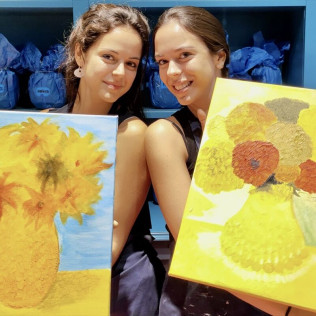 Taller de Pintura con barra libre de Vermut en Las Vermudas University (Barcelona)