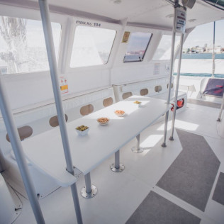 Puesta de Sol en Catamarán con Copa de Cava (Valencia)