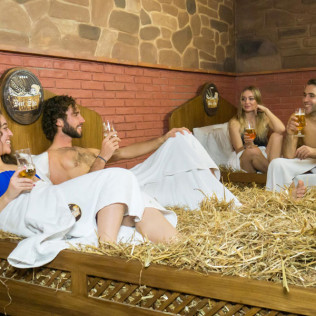 Circuito Spa de Cerveza en Beer Spa (Granada)