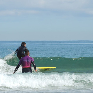 Clase Privada de Surf en Liencres o Santander para dos (Cantabria)