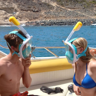 Crucero con Avistamiento de Fauna Marina, Snorkel y Aperitivo (Puerto Colón, Santa Cruz de Tenerife)