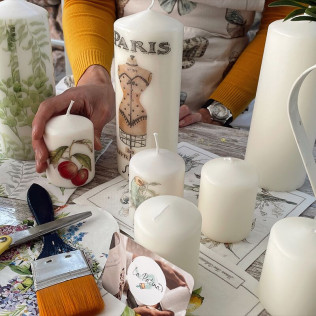 Curso DIY de Lata Vintage o Decoración de Velas (Alcobendas, Madrid)