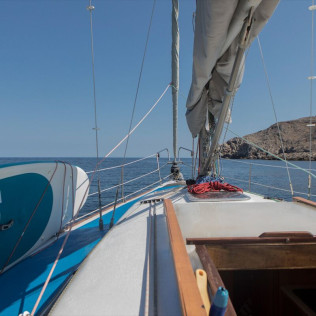 Excursión Compartida en Velero para Ver la Puesta de Sol (Fornells, Menorca)