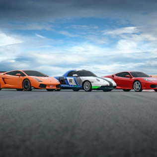 Trío de Coches: Ferrari, Lamborghini y Porsche + Vuelta en Coche de Alta Gama (Barcelona)