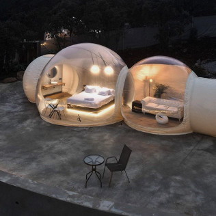 Noche bajo las Estrellas: Escapada en Bubble Premium en Balú Hotel (Monesterio, Badajoz)