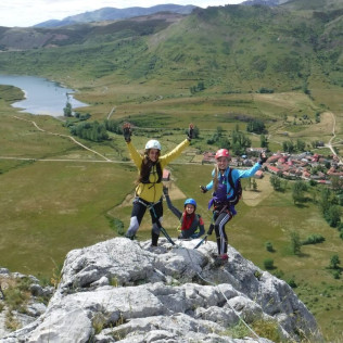 Vía Ferrata en el Valle de Arbas (León)