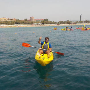 Paseo en Kayak (Barcelona)