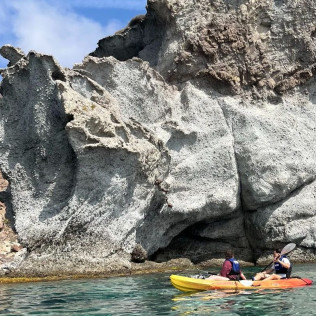 Ruta en Kayak por el Parque Natural Cabo de Gata con Fotos (Almería)