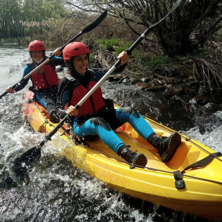 Ruta en Kayak y Piragüismo 2º vado con Fotos en Ciudad Rodrigo (Salamanca)