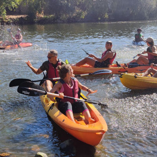 Ruta en Kayak y Piragüismo 2º vado con Fotos en Ciudad Rodrigo (Salamanca)