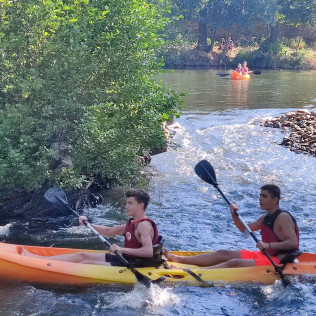 Ruta en Kayak y Piragüismo 2º vado con Fotos en Ciudad Rodrigo (Salamanca)