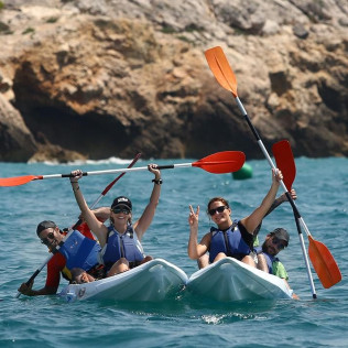 Alquiler de Kayak para dos (Vilanova i la Geltrú, Barcelona)