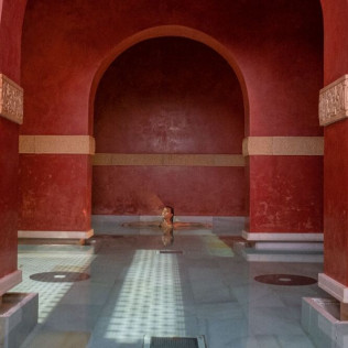 Baños Árabes, Masaje Relajante y Cena para dos en Medina Mudéjar (Sancti Petri, Cádiz)
