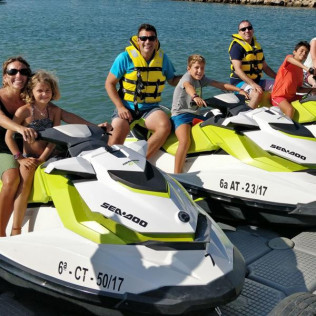 Excursión en Moto de Agua (Coma-ruga, Tarragona)