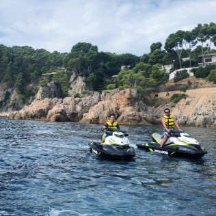 Sunset o Sunrise Tour en Moto de Agua (Palamós, Girona)