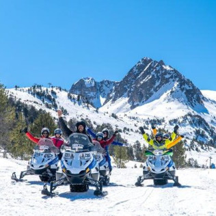 Moto de Nieve para dos con Seguro (Grandvalira, Andorra)