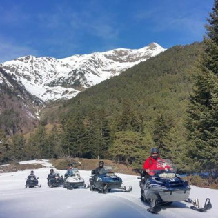 Ruta en Moto de Nieve (Vall d'Aran, Lleida)