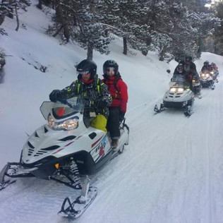 Ruta en Moto de Nieve (Vall d'Aran, Lleida)