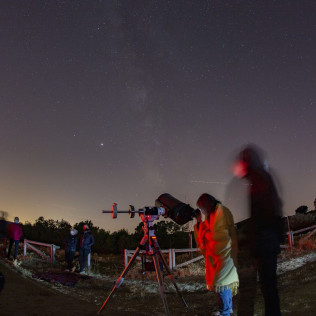 Observación con Telescopio, Astronomía y Mitología para dos (Los Molinos, Madrid)