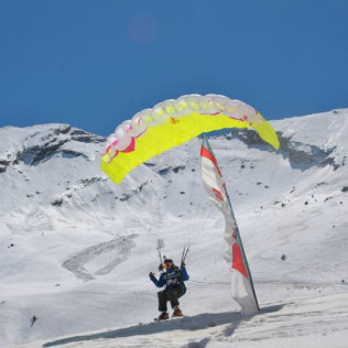 Speedtandem: Parapente en la Nieve (Huesca)