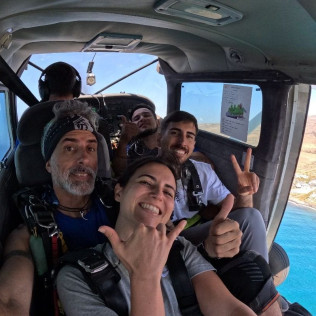 Salto Tándem en Paracaídas con Fotos y/o Vídeo (Maspalomas, Gran Canaria)