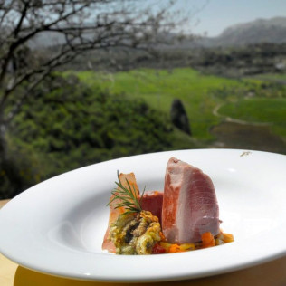 Mesa para dos: Comida o Cena para dos personas en Parador de Ronda (Málaga)