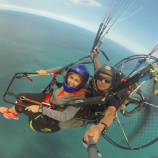 Vuelo en Paramotor (Gran Canaria)