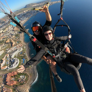 Vuelo en Parapente en Taucho o Ifonche (Adeje, Santa Cruz de Tenerife)