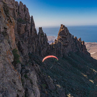 Vuelo en Parapente en Taucho o Ifonche (Adeje, Santa Cruz de Tenerife)