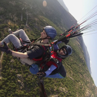 Vuelo en Parapente (Ávila / Segovia)