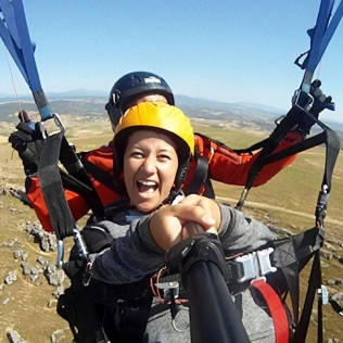 Vuelo en Parapente (Cádiz)