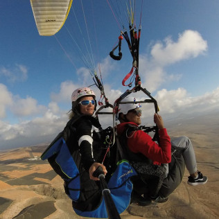 Vuelo en Parapente Biplaza (Lanzarote)