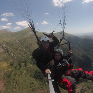 Vuelo en Parapente en Somosierra (Madrid / Segovia)