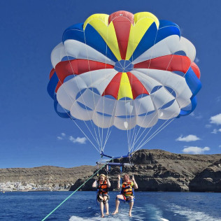 Parasailing en Playa de Taurito, Playa de Mogán y Playa del Inglés (Gran Canaria)