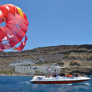 Parasailing en Playa de Taurito, Playa de Mogán y Playa del Inglés (Gran Canaria)