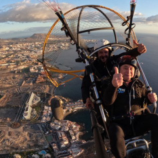 Vuelo en ParaTrike (Adeje, Santa Cruz de Tenerife)
