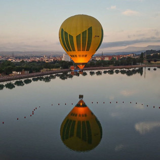 Paseo en Globo con Cava y Fotos para dos (Barcelona)